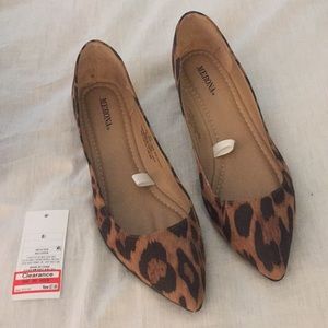 Brand New Merona Leopard Flats